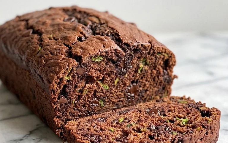 Double Dark Chocolate Zucchini Bread