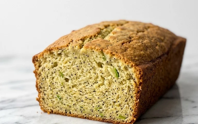 Easy Lemon Poppy Seed Zucchini Bread