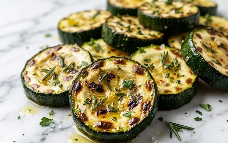 Simple Herb-Infused Roasted Zucchini Recipe