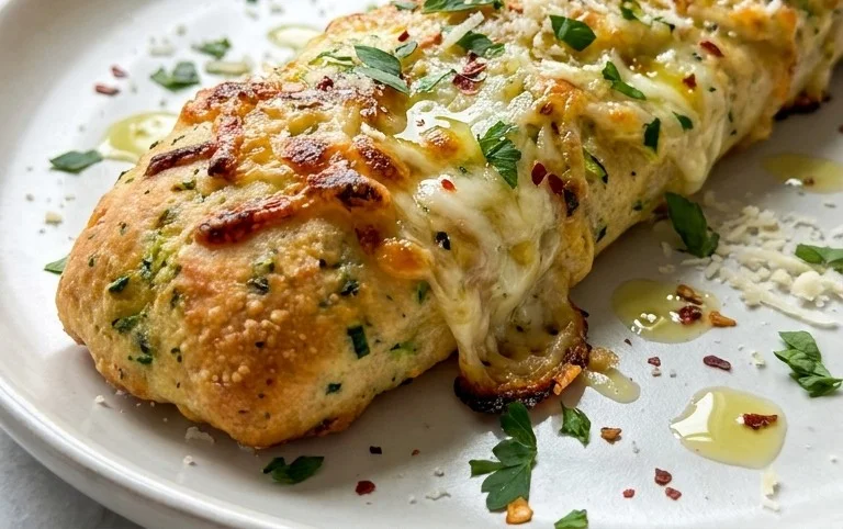 Cheesy Zucchini Breadsticks
