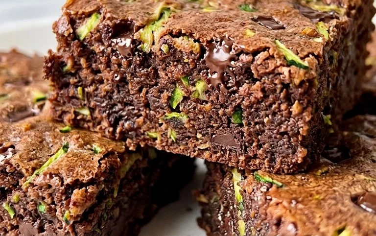 Zucchini Brownies (gluten-free, dairy-free options)
