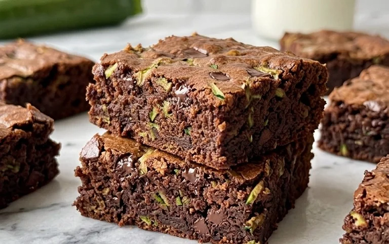 Zucchini Brownies (gluten-free, dairy-free options)