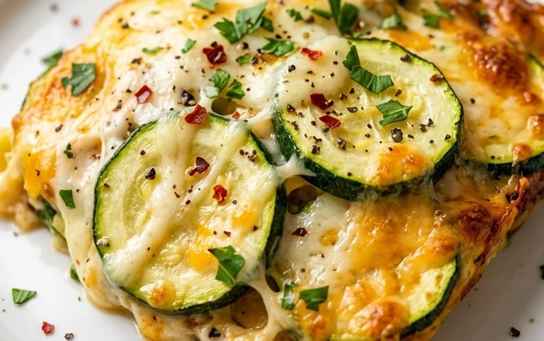 Cheesy Baked Zucchini Casserole