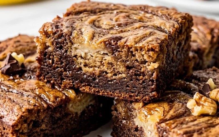 Banana Bread Brownies